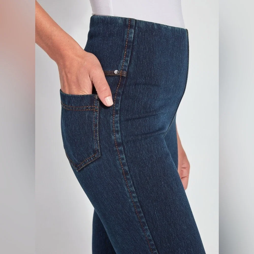 Lysse New York Baby Bootcut Denim (32" Inseam), Size Medium - Picture 2 of 8